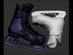 ice skates Modelo 3D