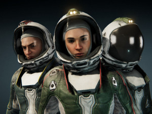 3d cosmonaut 3D Model