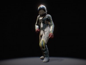 3d cosmonaut Modelo 3D