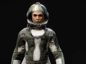 3d cosmonaut 3D Model