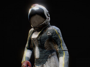 3d cosmonaut Modelo 3D
