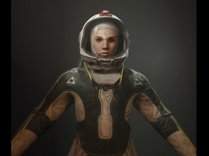 3d cosmonaut Modelo 3D