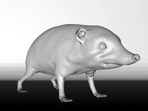 3d hedgehog model 3D Model