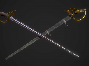 fictional historical soldiers 3D Модель