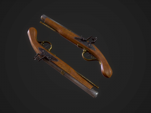 fictional historical soldiers 3D Модель