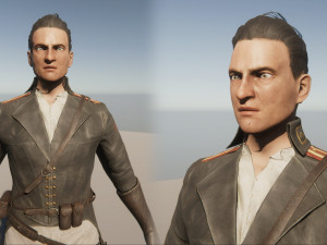 fictional historical soldiers 3D Модель