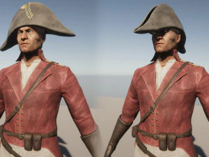 fictional historical soldiers 3D Model