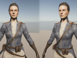 fictional historical soldiers 3D Модель
