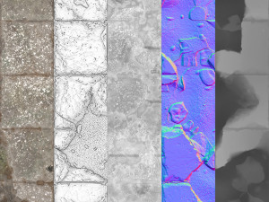 stone floor tiles texture CG 텍스쳐