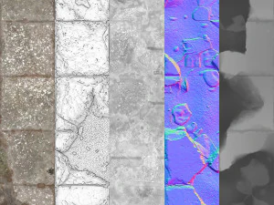 stone floor tiles texture CG Textures