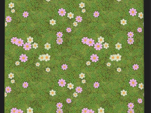 stylized clover field texture CG Textures