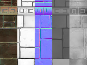stylized old wall texture CG Textures