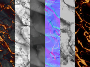 magma texture CG Textures