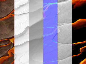 magma texture CG Dokuları