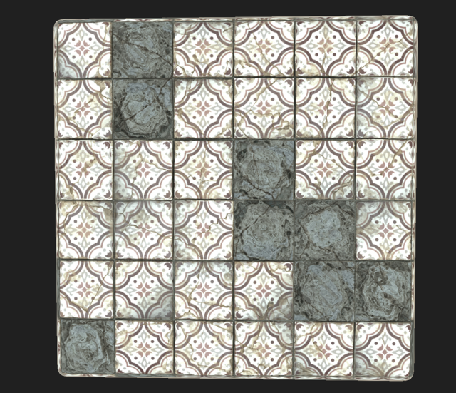 tiles generator texture CG テクスチャ .c4d .max .obj .3ds .fbx .stl .blend 