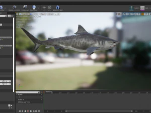 tiger shark - game ready 3D Model