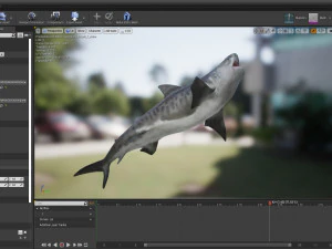 tiger shark - game ready 3D Model