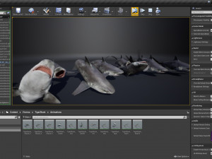 tiger shark - game ready Modelo 3D