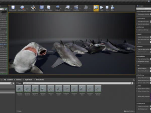 tiger shark - game ready 3D Model