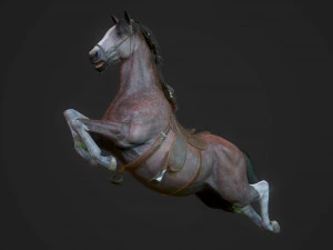 馬 - 種牡馬 3Dモデル