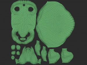tortue des Galapagos - sculpter Modèle 3D