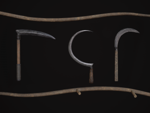 Medieval Weapon - VIllage Modello 3D