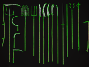 Medieval Weapon - VIllage Modello 3D