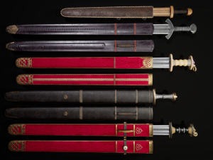 Medieval Weapon - Viking Swords Modelo 3D