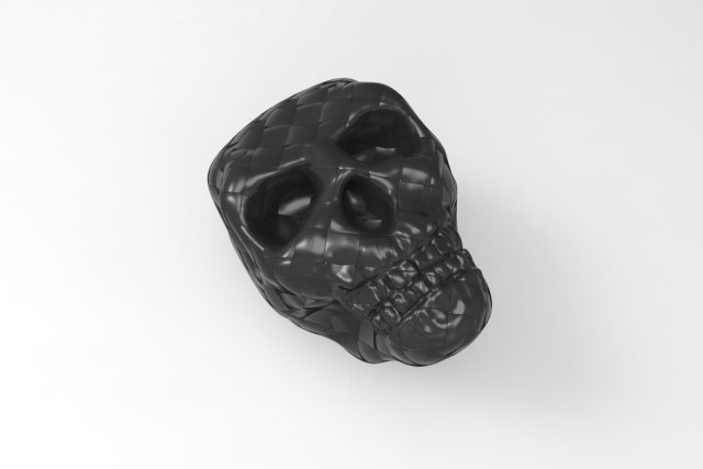 calabera 3D Model .c4d .max .obj .3ds .fbx .stl .blend 