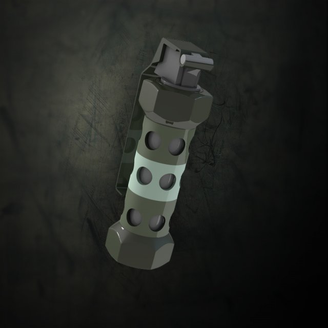 flashbang 3d model Modelo 3D .c4d .max .obj .3ds .fbx .stl .blend 
