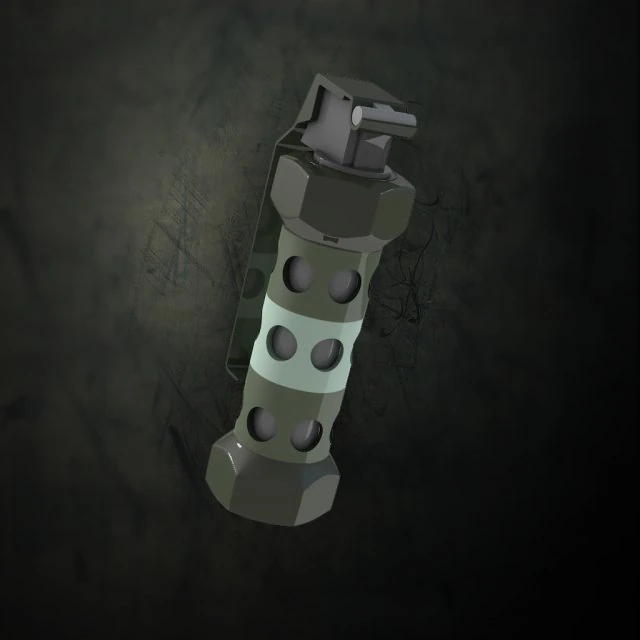 flashbang 3d model 3D Model .c4d .max .obj .3ds .fbx .stl .blend