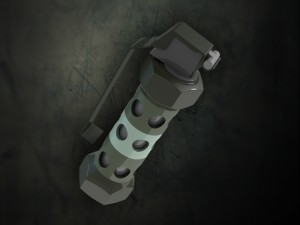 flashbang 3d model Modelo 3D