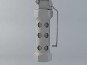 flashbang 3d model Modelo 3D