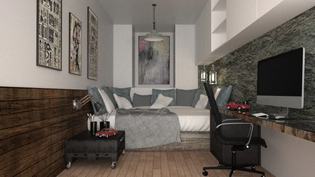 room 3D Model .c4d .max .obj .3ds .fbx .stl .blend