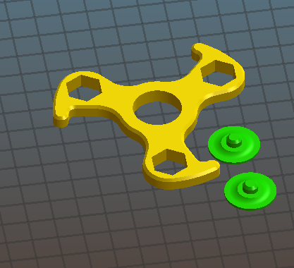 spinner 3D Print Model .c4d .max .obj .3ds .fbx .stl .blend 