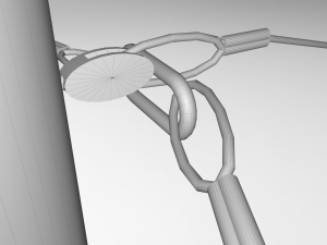 obstacle for ropes course 3D Модель