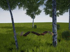 obstacle for ropes course 3D Модель