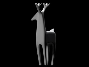 deer decor 3D मॉडल