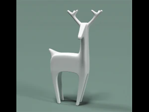 deer decor 3D Model