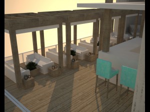 cafe 3D Модель