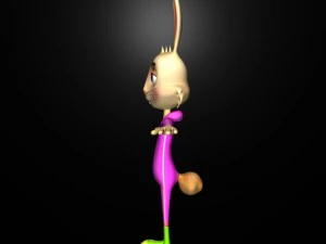 coniglio Modello 3D