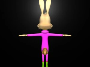coniglio Modello 3D