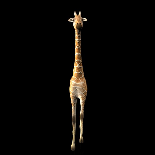 girafee 3D मॉडल .c4d .max .obj .3ds .fbx .stl .blend