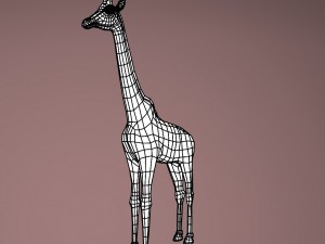 girafee 3D मॉडल