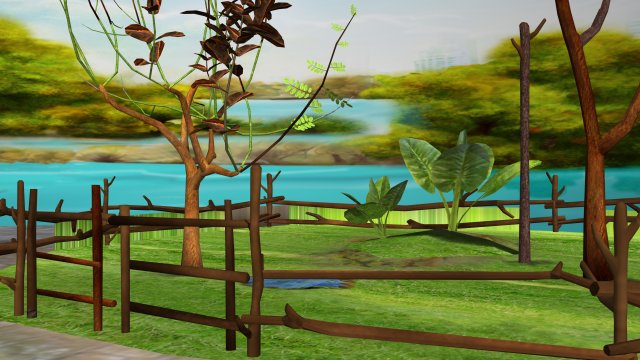 zooanimalcage 3D Model .c4d .max .obj .3ds .fbx .stl .blend 