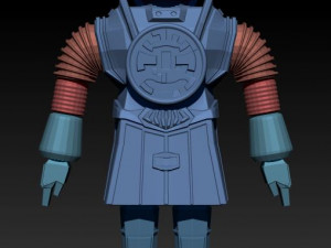 wilma and twikki from buck rogers 3Dプリントモデル