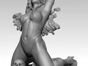 vampirella princess of darkness 3D Print Model