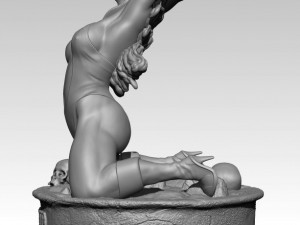 vampirella princess of darkness Model Cetak 3D