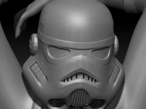 sexy stormtrooper Modello di stampa 3D