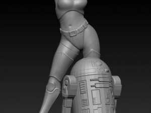 sexy stormtrooper 3D 프린트 모델
